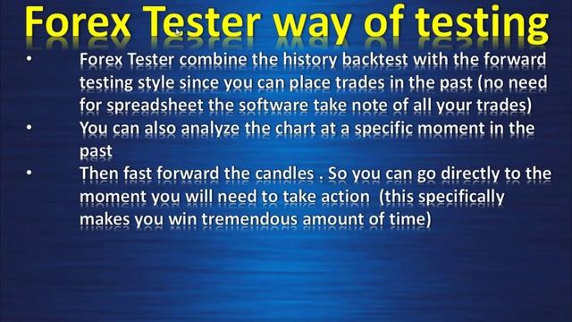 How to become a profitable Forex trader 10 times faster using Forex Tester 5