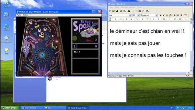 WINDOWS XP, LES JEUX.