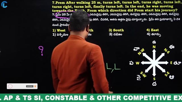 🔴LIVE🔴DIRECTIONS (దిశలు) BEST SHORT TRICKS | SSC, APPSC, TSPSC GROUP - 1, 2, 3, 4 & ALL OTHER EXAMS