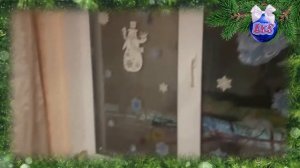 Украшаем окошко к Новому году. Decorate the window for the New year