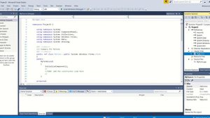 How to add c++ windows form in visual studio 2017