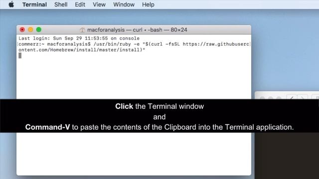 Homebrew Installation for macOS users смотреть онлайн