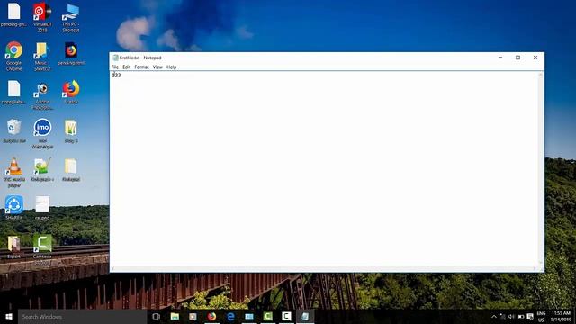 Computer Basic | Class 1 | Notepad | Windows | File Menu