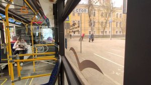 Троллейбус 15 до ж/д вокзала,ПКТС"6281 Адмирал"б.1413 (17.04.2022)