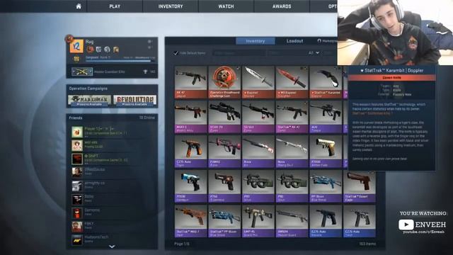 TOP 5 - LAMEST KNIFE UNBOXING REACTIONS! CSGO смотреть онлайн