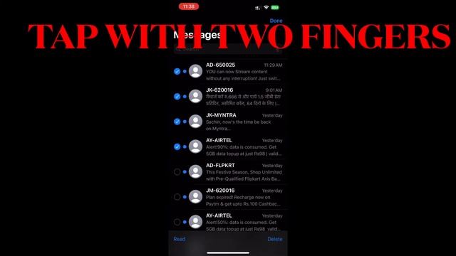 Iphone Trick You Don't Know.. 😱🔥 | Select Massage and Email #iphone #viral #apple #ios #tricks смотреть онлайн