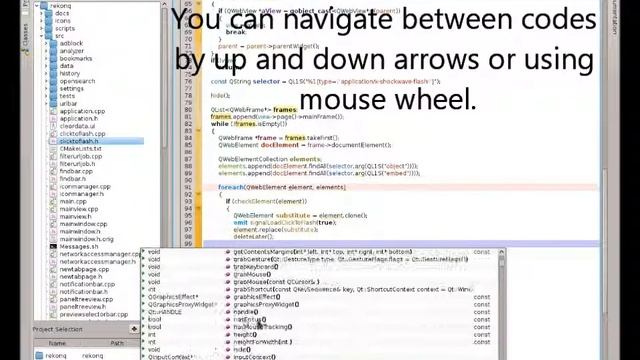 KDevelop: Show off advanced cpp language support