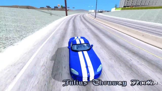 Dodge Viper SRT 10 Coupe - GTA San Andreas _REVIEW смотреть онлайн