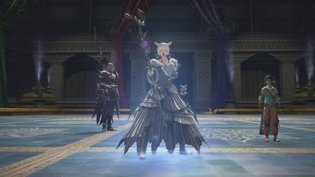 Y'shtola being cute in FF14 6.1 смотреть онлайн