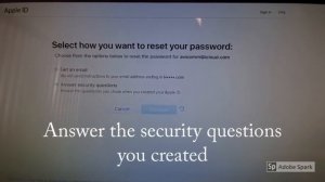 How To: Reset My AppleID Password