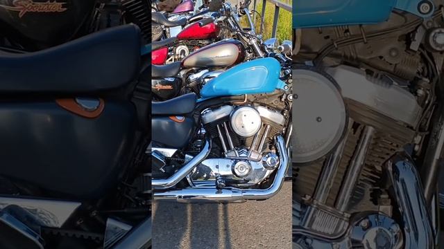 Настоящая кастрюля на воздушном  Harley-Davidson Sportster)