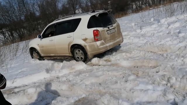 SsangYong Rexton сможет ли в цело по снегу