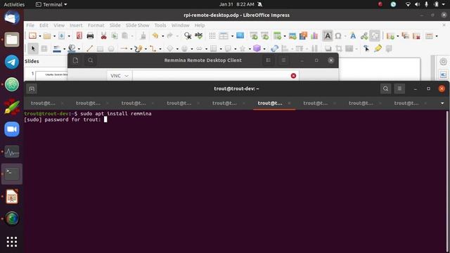 Ubuntu Remote Desktop смотреть онлайн