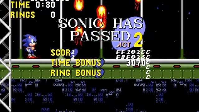 Star Light Zone Act 2 - Score Screen смотреть онлайн