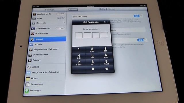 Using Guided Access in iOS 6 смотреть онлайн