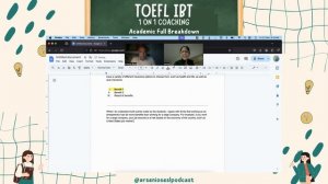 TOEFL iBT | 1 on 1 Coaching | Academic Writing | Full In-depth Coaching