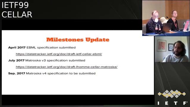 IETF99-CELLAR-20170721-0930 смотреть онлайн