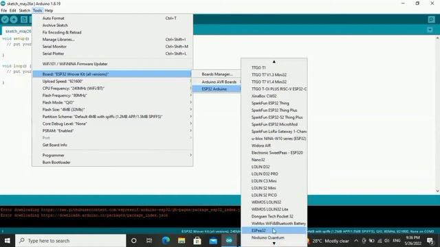 How To Use Esp 32 With Arduino IDE
