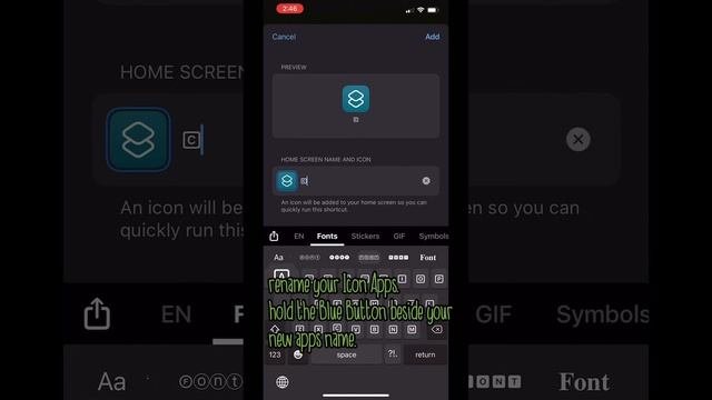 Personalized You Icon Apps On Your Iphone! New Trick For IOS 15 Version