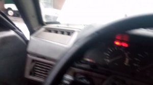 Москвич 2141 1990 года обзор.Запуск двигателя