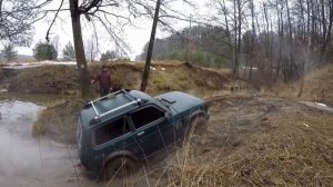 4x4 off road, утопили ниву УРАГАН,!покатушки на 2х нивах!