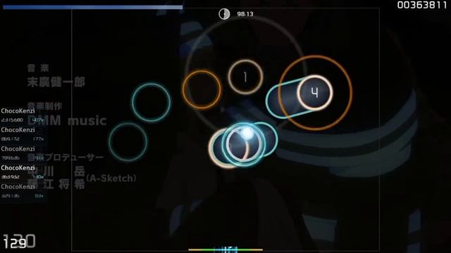 Osu! [ Inferno - Mrs. GREEN APPLE / Fire Force Op.1 ] | ChocoKenzi смотреть онлайн