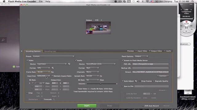 Full HD LiveStream Setup Mac Book Pro смотреть онлайн