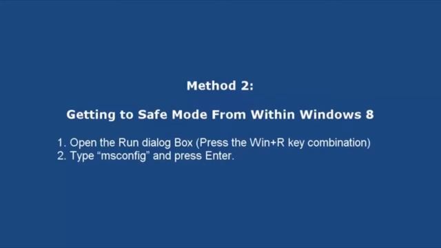 WINDOW 8, 8.1, 10 BOOT IN SAFE MODE || INDIA TECH || смотреть онлайн