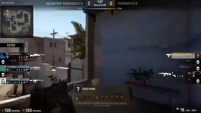 CSGO Mac 10 Sleezy 4k смотреть онлайн