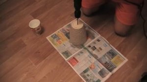 Как просверлить дырку в керамическом горшке.