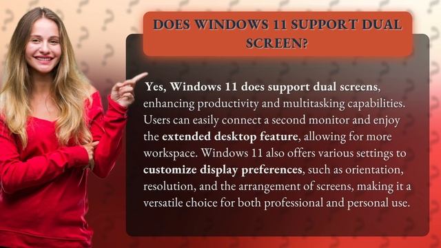 Does Windows 11 support dual screen? смотреть онлайн