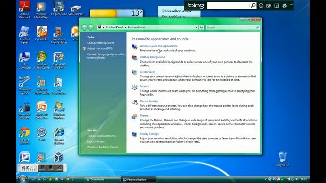 How To Move The Task Bar In Windows Vista смотреть онлайн