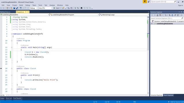 Code debugging related info: Chapter 5