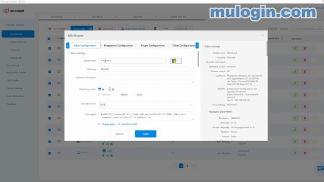 Batch create multiple different environment browsers in MuLogin to log in multiple accounts @mulogi смотреть онлайн