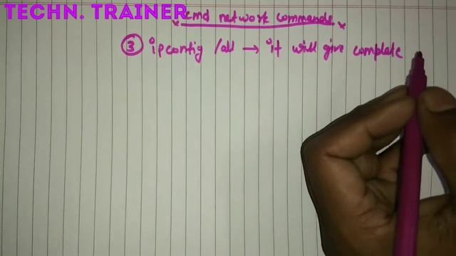 Most useful commands of Computer Network in Microsoft Windows - Techn Trainer