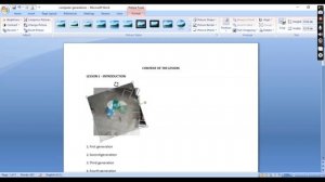 Exp43: How to add picture in MS Word 2007 #msword #mswordforbeginners #mswordinhindi