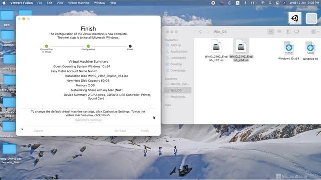 How to setup a 64-bit Windows 10 Virtual Machine using VM ware fusion. смотреть онлайн