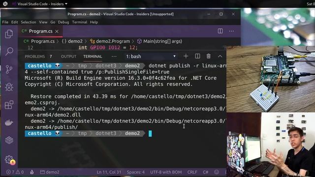 IoT Para Desenvolvedores C# com dotnet/iot - Novidades .NET Core 3 / Parte 2 смотреть онлайн