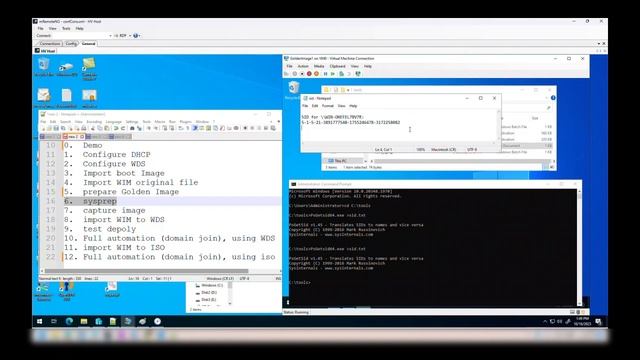 06. Golden Image with WDS | sysprep смотреть онлайн