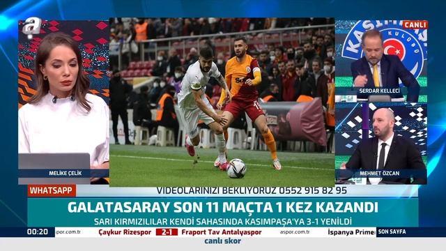 Serdar Kelleci Galatasaray - Kasımpaşa Maçını Değerlendirdi! смотреть онлайн