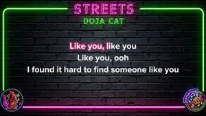 Doja Cat - Streets (4K Karaoke Version)