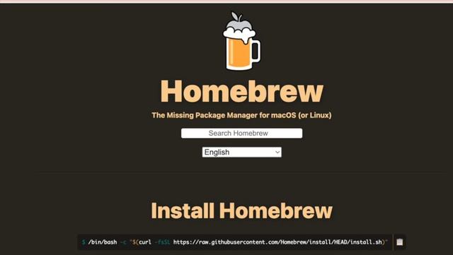 Go Course - Install Brew смотреть онлайн