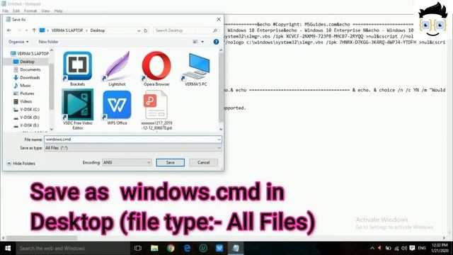 How to activate Windows 10  11 8 7 for free  Active Windows in laptoppc   The Silent Coder