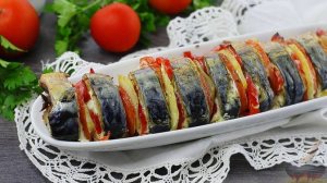 С овощами вдвойне вкуснее!
СКУМБРИЯ, ЗАПЕЧЕННАЯ С ОВОЩАМИ