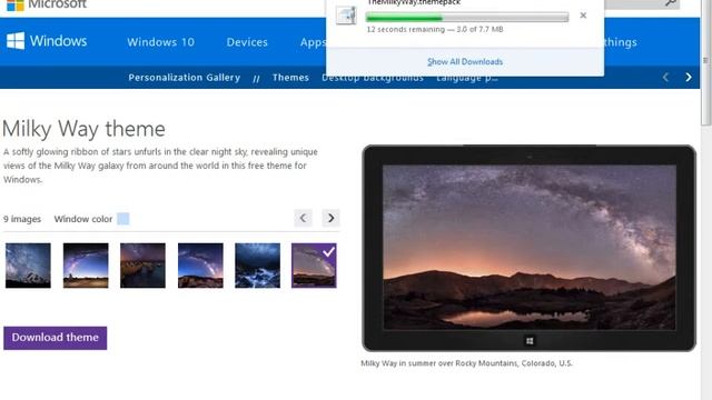 how to download theme for windows 7 смотреть онлайн