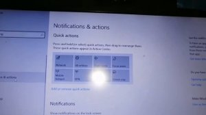 how to add quick action in laptop windows 10 !! how to add quick actions button in laptop