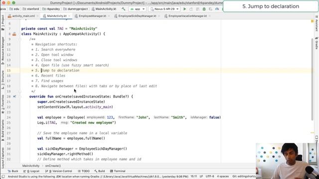 8 Valuable Navigation Shortcuts for Android Studio смотреть онлайн