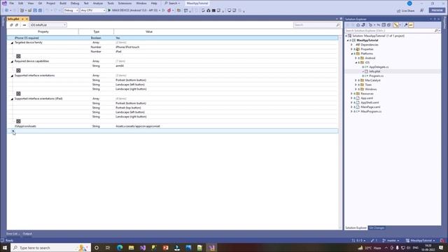 HOW TO EDIT .NFO.PLIST IN IOS .NET MAUI:IOS .NET MAUI म .NFO.PLIST क कस सपदत कर?