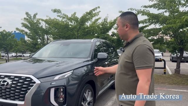 Стоянка Auto Trade Korea/Mini обзор Hyundai Santa Fe 2020 Hyundai Palisade 2020/Авто из Южной Кореи