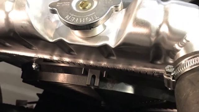 Pro Alloy Jaguar XK120 custom built radiator